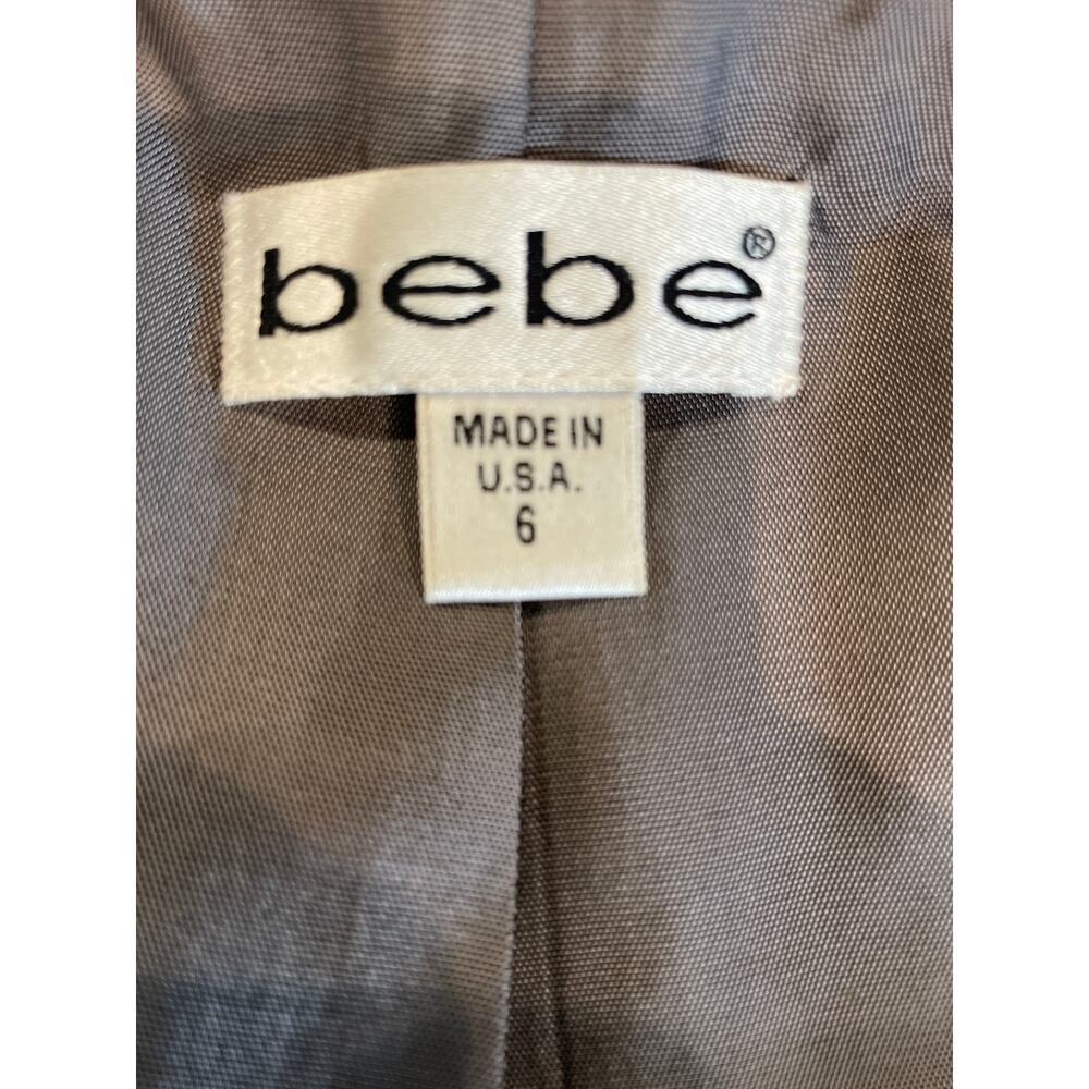 Vintage Bebe Women’s Blazer Jacket in Black size 6. - Picture 7 of 14
